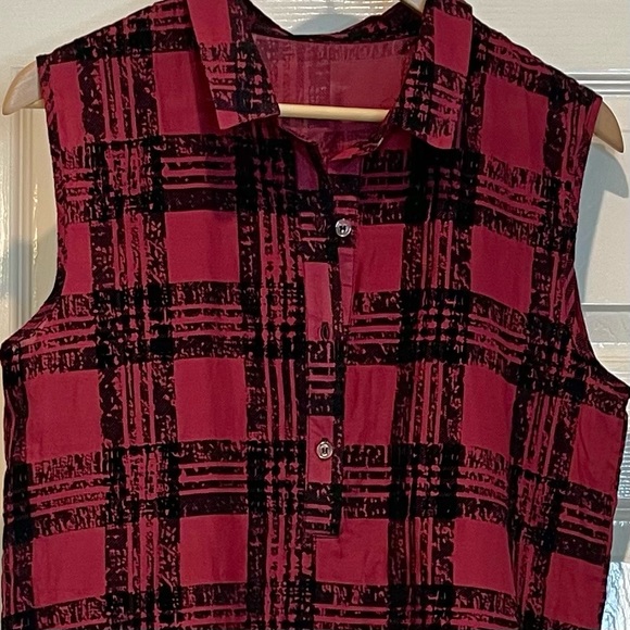 SILK BLEND LONG SLEEVELESS SHIRTDRESS SHIRT DRESS - Picture 3 of 5